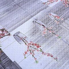 Kuber Industries 3D Circle Design PVC 6 Seater Dining Table Cover - Multicolour