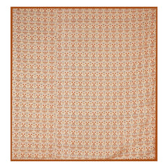 Kuber Industries Lightweight Leaf Design Cotton Reversible Double Bed Dohar|AC Blanket for Home & Travelling (White)
