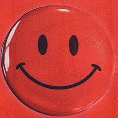 Kuber Industries Bolster Cover|Polyester Bolster Cover Set|Diwan Round Bolster Pillow Covers|Luxurious Smile Ball Print Roll Masand Cover|Pack of 4 (Red)