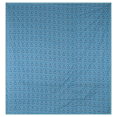 Kuber Industries Lightweight Paisley Design Cotton Reversible Double Bed Dohar|AC Blanket for Home & Travelling (Light Green)