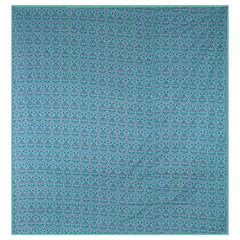 Kuber Industries Cotton Soft Lightweight Paisley Design Reversible Single Bed Dohar | Blanket | AC Quilt for Home & Travel (Green)