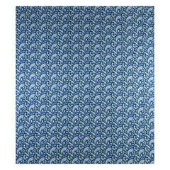 Kuber Industries Double Bedsheet(228 * 254 cm)|Cotton 120 TC Luxury Printed Soft & Lightweight Bedsheet for Double Bed with 2 Pillow Covers (Blue)