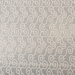 Kuber Industries Dining Table Cover 6 Seater|Table Cloth|Table Cover for Home, Restaurant| Zig Zag Design Cotton|Cream