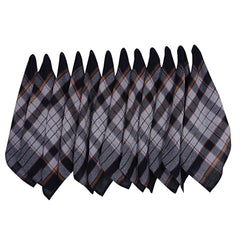 Kuber Industries Kitchen Duster|Cotton 300 GSM Wet Dry Cleaning Napkin|Floor Cleaning Highly Absorbent Pocha for Car,Fan,Desk,18x18,Set of 12,(Black)
