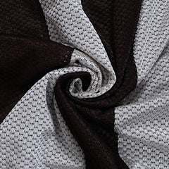 Heart Home Polyester Window Curtain 8 Eyelets,7 Feet (Brown) 54HH4323.