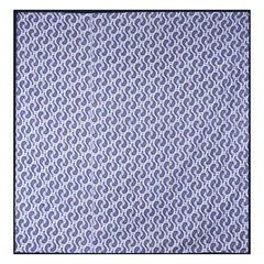 Heart Home Lightweight Carry Design Cotton Reversible Double Bed Dohar|AC Blanket for Home & Travelling (Purple)