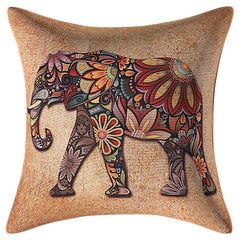 Kuber Industries Cotton 2 Pieces Cushion Cover Set (Gold) -CTKTC8878, (Model: CTKTC08878)