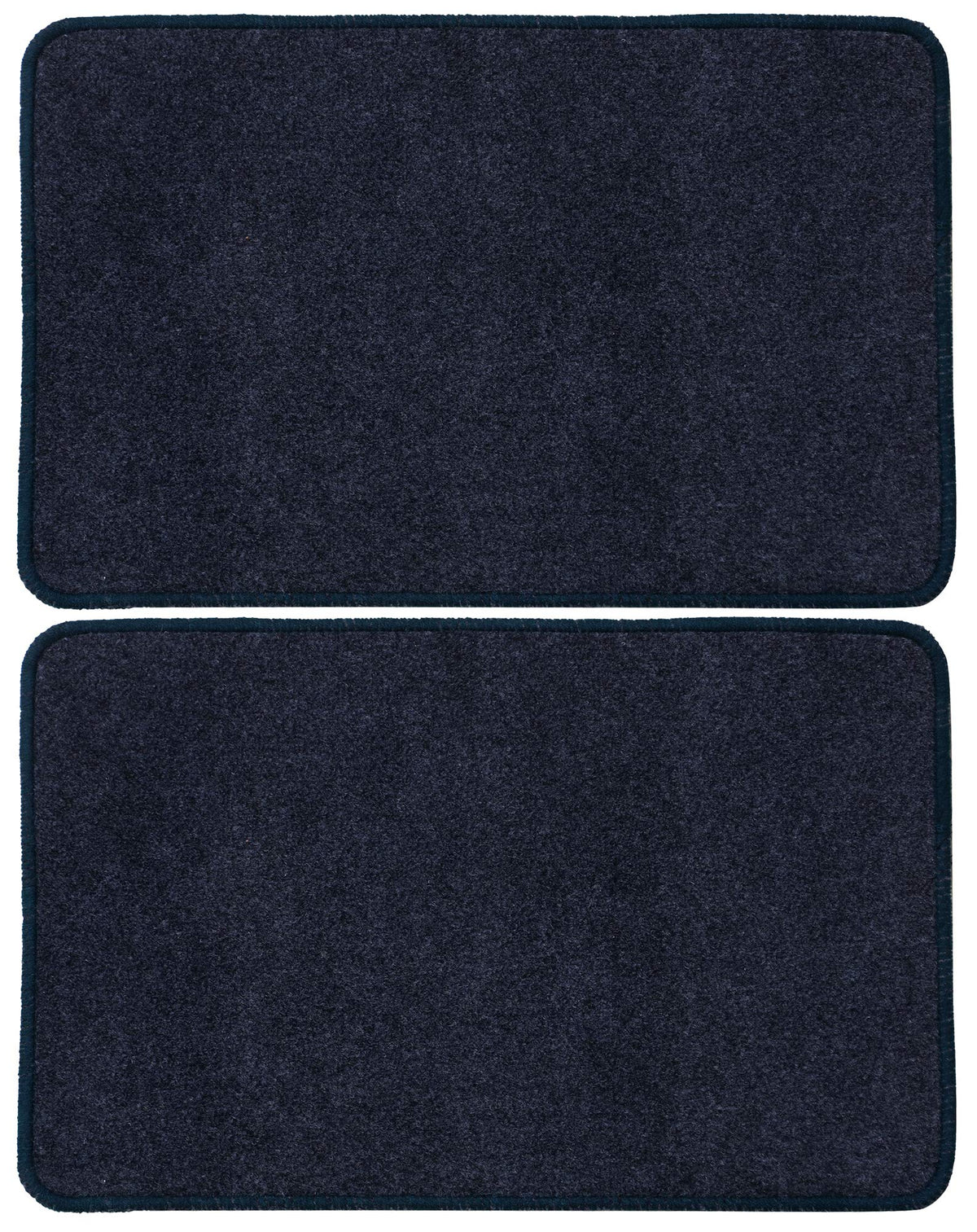 Kuber Industries Microfiber Anti Slip 2 Pieces Bath Mat 22"x14", Grey - CTKTC39915