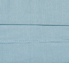 Heart Home Breathable & Soft Cotton Pillow Cover for Sofa, Couch, Bed - 29x20 Inch, Set of 6 (Blue) 52HH4047