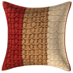 Kuber Industries Checkered 3 Piece Cotton Cushion Cover - 17"x17", Multicolour, Standard (CTKTC02713)