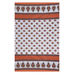 Kuber Industries 100% Cotton 144 TC Single Bed Sheet with 1 Pillow Cover (Pink) -CTKTC13001