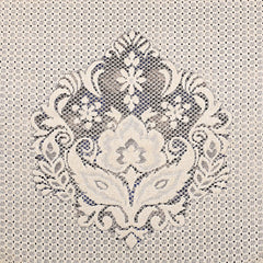 Kuber Industries Floral Design Cotton 6 Pieces 5 Seater Sofa Cover Set (Cream, Standard)- CTKTC032977