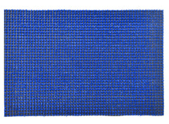 Heart Home Outdoor PVC Thick Clean Footwear Door Mat for Front Door Entrance Door Mat Heavy Duty Doormat Shoes Scraper Indoor Mat (Blue)- HEART1098