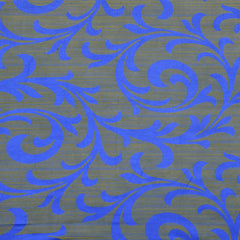 Kuber Industries Leaf Print 4 Pieces Room Darkening Door Curtain, 7 Feet (Blue) (KUBMART011215)