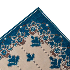 Heart Home Rectangular Floral Print Cotton Table Runner for Dining and Center Table, Wedding, Everyday Use, Dinner Parties (Green)-50HH01286