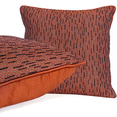 Heart Home Cushion Cover|Sofa Cushion Covers|Strips Print Sitting Cushion Cover|Polyester Cushion Filler|16x16 Inch|Set of 5 (Multicolor)