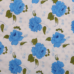 Kuber Industries Flower 2 Piece Cotton Pillow Cover Set with Frill Flange (17" x 26", White)