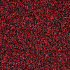 Kuber Industries Double Shade Thread Rubber Anti Slip 1 Piece Bath Mat 16" x24'' (Maroon & Black) - CTKTC40019