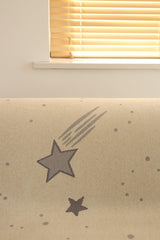 Kuber Industries Decorative Chenille Sofa Throw|Throw for Sofa, Bed & Couch|Ideal for Indoor & Outdoor 70x70 Inches (Off White)