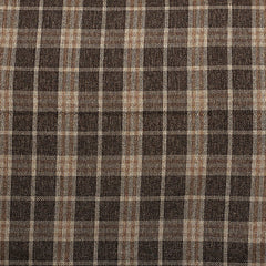 Kuber Industries Jute Checkered Standard Jute 5 Seater Sofa Cover Set - Coffee, 6 Piece (Model: CTKTC01295)