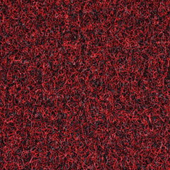 Kuber Industries Indoor Outdoor Anti-Slip Door Mat, Welcome Mat, 24"x16"- Pack of 2 (Maroon & Black)-44KM0179