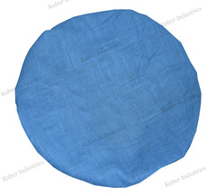 Kuber Industries Cotton Reusable Stretchable Anti Pollution Surgeon Caps (Blue, Free Size, KESHAV46343) - Pack of 5