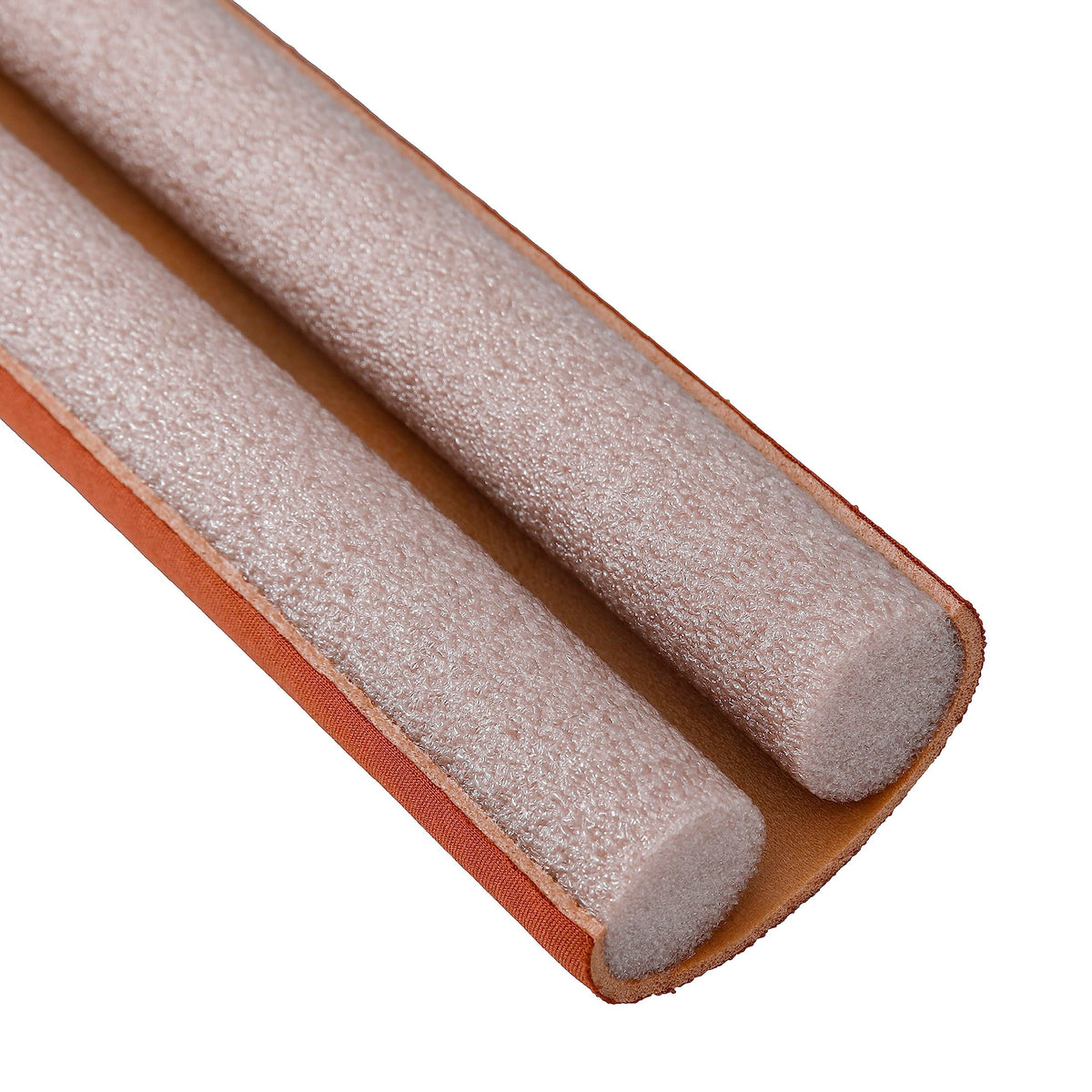 Kuber Industries Doors Bottom Sealing Strip Guard|Gap Sealer for Dust, Insect|Reduce Noise Door Closers 38" Inch|Pack of 4 (Organge)