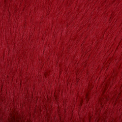 Heart Home Microfiber Shaggy Durable Anti-Skid Easy Clean, Waterproof, Low-Profile Heavy Duty Door Mat for Indoor Outdoor, Entry, Patio, Garage (Red, Set of 3) -HEARTXY11480