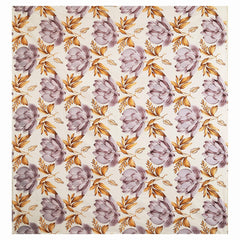 Kuber Industries Glace Cotton 144 TC Flower Solid Print King Size Double Bedsheet with 2 Pillow Covers (White, Full) HS_36_KUBMART019545