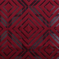 Kuber Industries Cotton Rectangular 4 Seater Center Table Cover (Maroon) -CTKTC05807