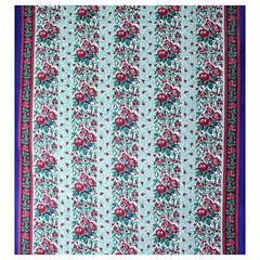 Kuber Industries 100% Cotton 144 TC Double Bed Sheet with 2 Pillow Covers (Green) -CTKTC12993