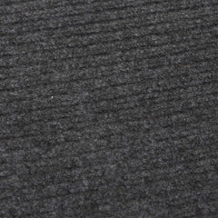 Kuber Industries D-Shape Microfiber Anti Slip Door Mat (14'' x 23'', Grey)-KUBMART12166, Standard