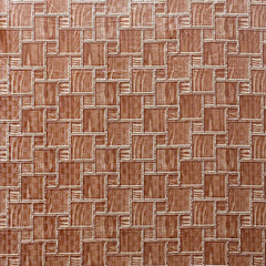 Kuber Industries 3D Checkered Design PVC Microwave Oven Full Closure Cover for 23 Litre (Light Brown)-KUBMART09980