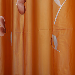 Kuber Industries Panting PVC Shower Curtain - 54"x84", Gold