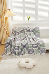 Kuber Industries Decorative Chenille Sofa Throw|Throw for Sofa, Bed & Couch|Ideal for Indoor & Outdoor 70x51 Inches (Multi)