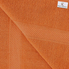 Kuber Industries Cotton Style Premium 3 Pieces Bath Towel, 500 GSM(White & Brown & Blue)