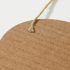 Kuber industries Door Decor Panel|Wall Hanging Wooden Frame Board|Decorative Items for Living Room, Bedroom, Entrance (Cream)