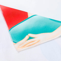 Kuber Industries Disney Princess Microfiber Soft Kids Bath Towel (Multi)