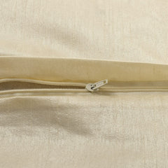 Heart Home Soft Decorative Square Quilting Cushion Cover, Cushion Case for Sofa Couch Bed 18x16 Inch- Pack of 4 (Brown) 52HH3935