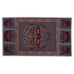 Kuber Industries Cotton Fridge Top Cover (Grey) -CTKTC8580, Standard (CTKTC08580)