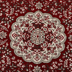 Heart Home Kuber Industries Super Soft Area Rugs Silky Smooth Bedroom Mats for Living Room Kids Room Baby Room Dormitory Home Decor Carpet-45 X 3 Feet (Maroon Standard (Hs_36_Hearth019562)