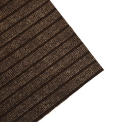 Kuber Industries All Weather Entry and Back Yard Door Mat, Non-Slip Rubber Backing, Absorbent and Waterproof, Dirt Trapping Rugs for Entryway- Pack of 2-16"x24"(Brown), Standard (HS_36_KUBMART018403)