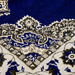 Heart Home 4.5 x3 Feet Superfine Velvet Carpet|Rug|Living Room|Bedroom|Hall (Blue), Standard (HS_36_HEARTH019567)