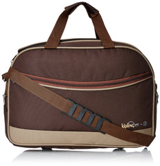 Kuber Industries Fabric 55 cms Brown Travel Duffle (KI19133)